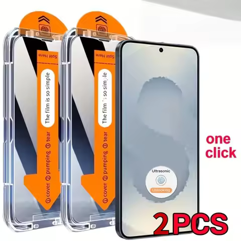2Pack Tempered Glass Screen Protector for Samsung Galaxy S24 S25 Ultra S25 S24 S23FE S23 S22 S21Plus Anti-Scratch Case-Friendly
