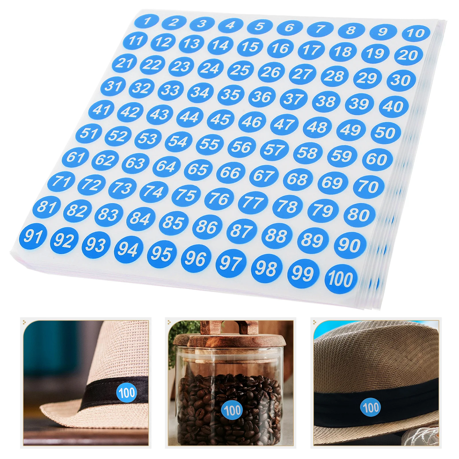

Numbers Labels Numbered Sticker Large Plate Stickers Small for Labeling