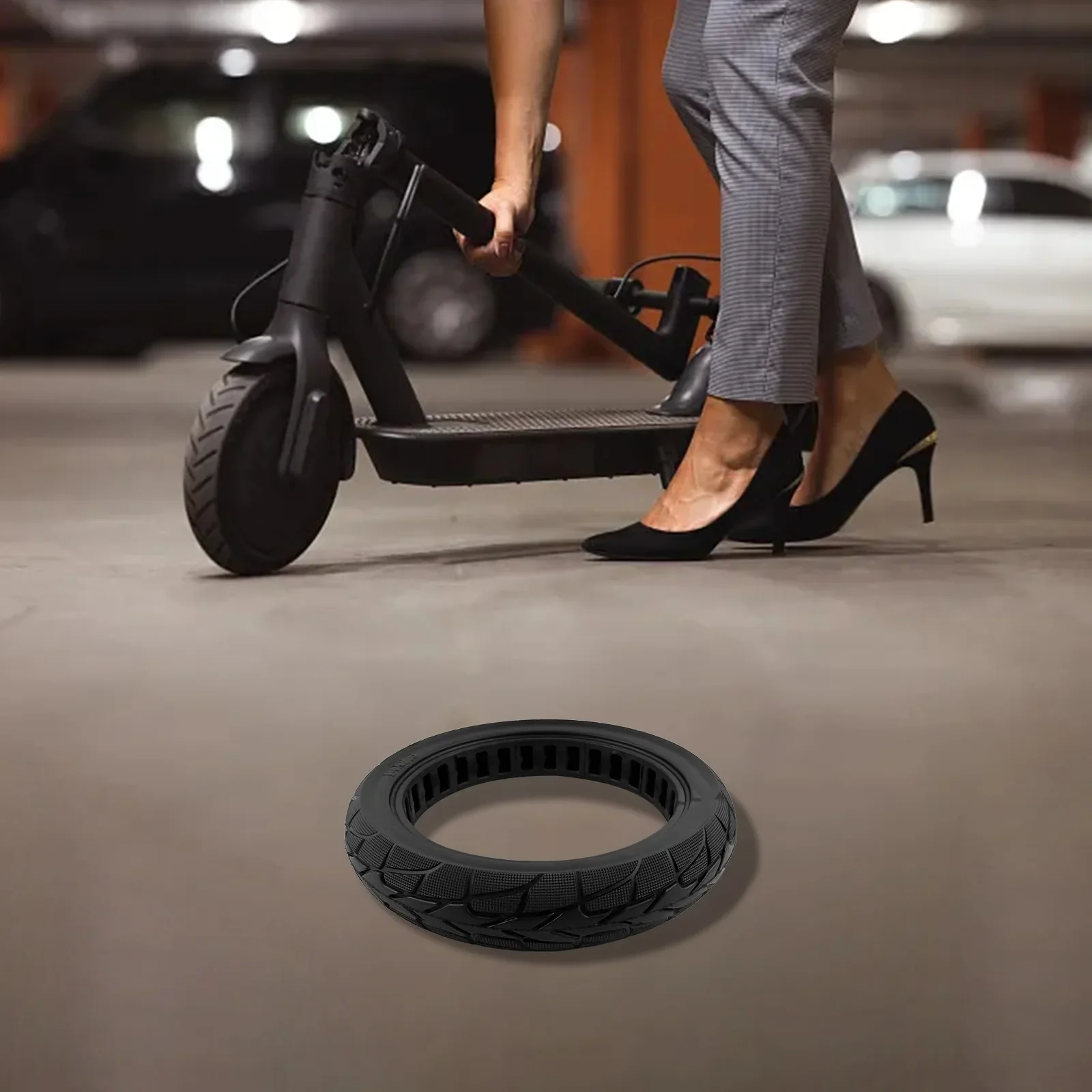 

1 Pcs E-bike 14 Inch 14x2.50 Solid Tyre Rubber For Electric Bike 2.50-10 Tire For Ebike Solid Tyre Accessories