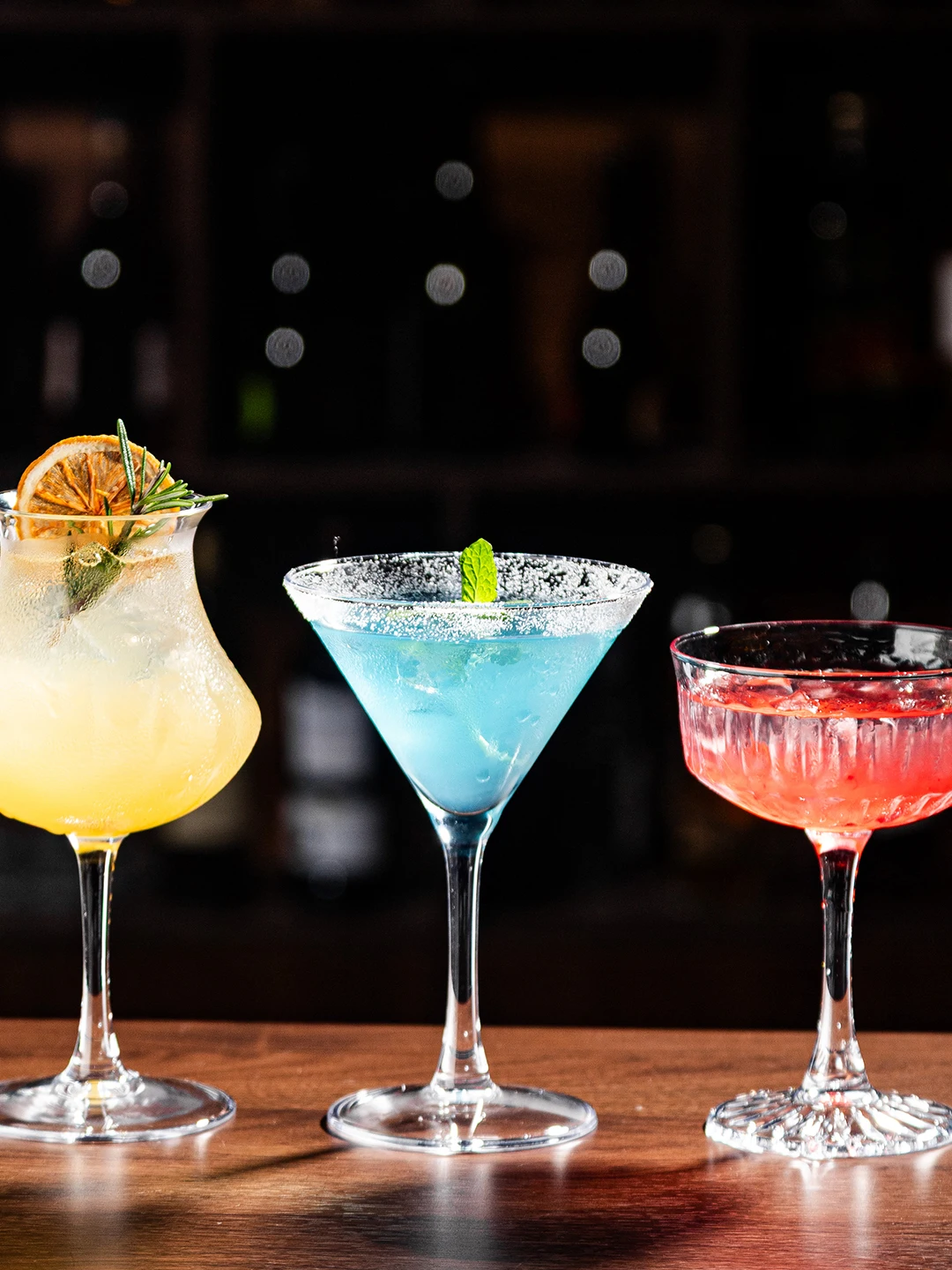 Premium Crystal Glass Cocktail Set Vintage Bar Highball Margarita Tower Glasses Dual Handmade Craft Pure Color Chinese Style