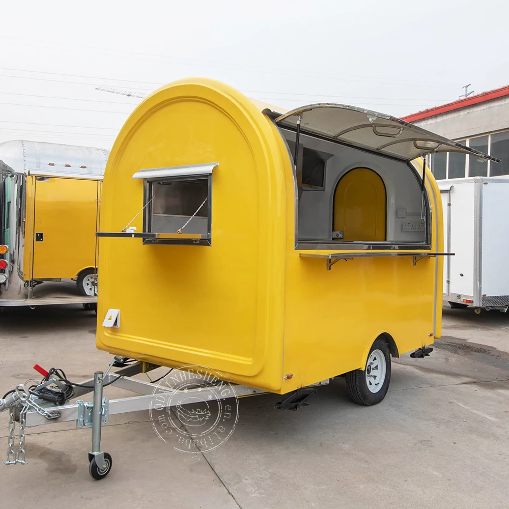 Australian Standard Concession Mobile Food Cart Trailer FOOD TRUCK For SALE USA