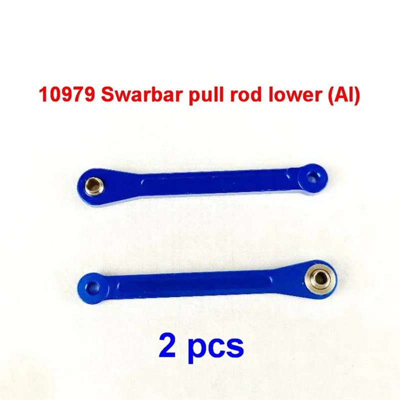 Piezas de mejora de coche Y34A RC 10979 varilla de tracción Swarbar inferior (Al) para Ftx VRX Racing RH1043/1045/1043SC/1045SC