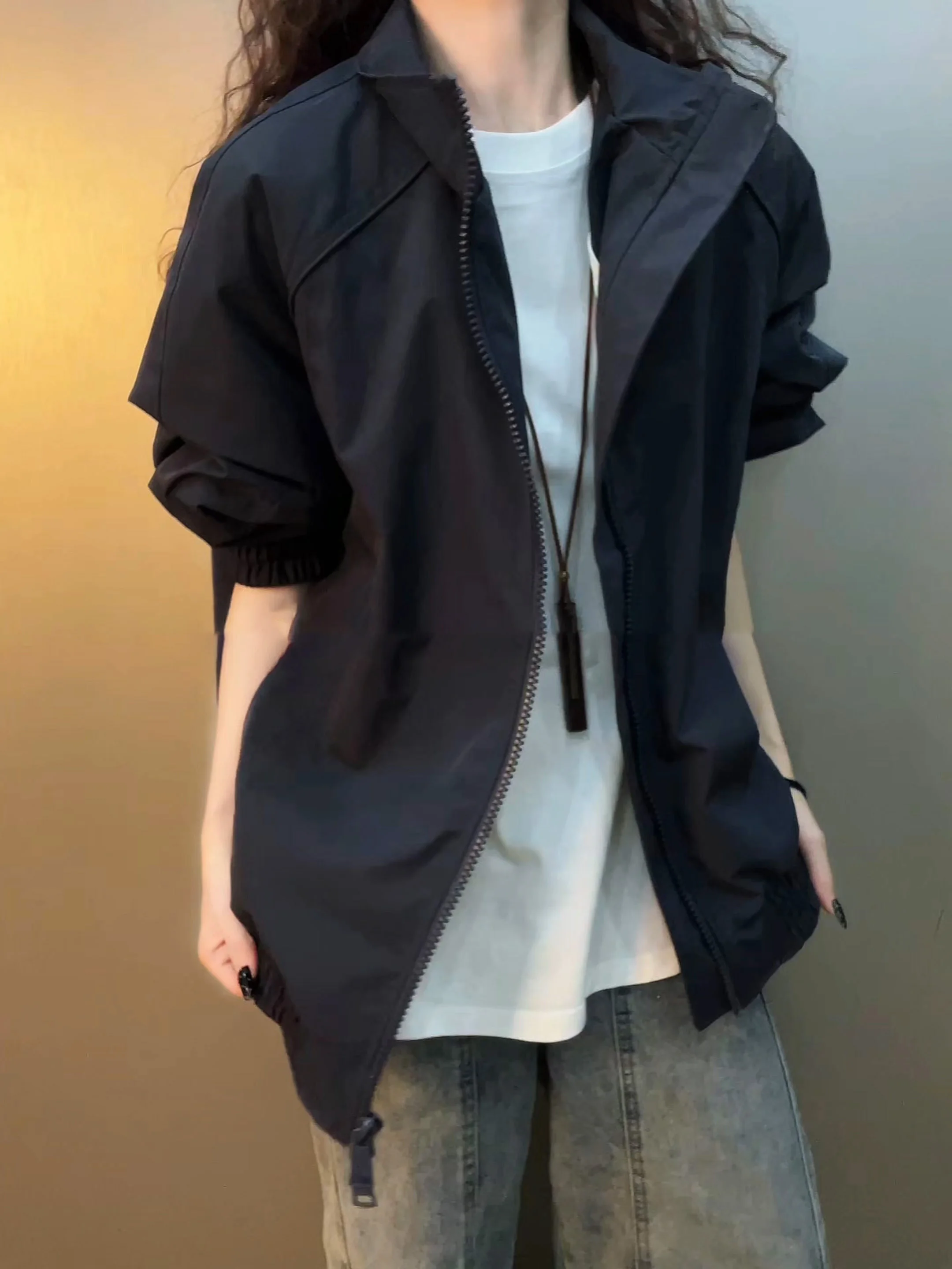 

Мужская куртка-бомбер Bla Pilot на весну-осень, с воротником-стойкой, модная, молодежная, повседневная, свободного кроя, на молнии