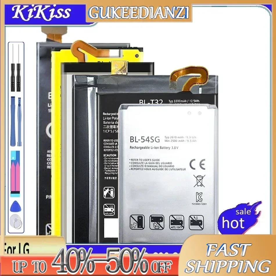 BL-47TH BL-48TH BL-53YH BL-54SG BL-54SH BL-59UH BL-T7 LGIP-400N Battery For LG Optimus G G2 G3 G3S G3C M/C/U/V/T/S/1 Pro 2 Mini