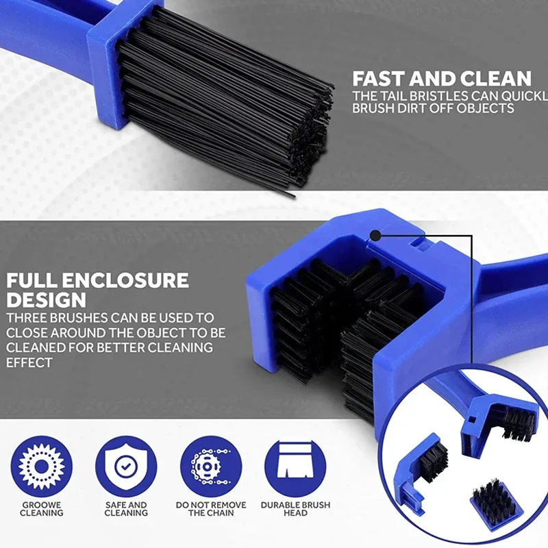 For Harley-Davidson Sportster Motorcycle Chain Brush Cleaner Plastic Brush Clean Chain Cleaner Outdoor Scrubber Road Care Tools image 4
