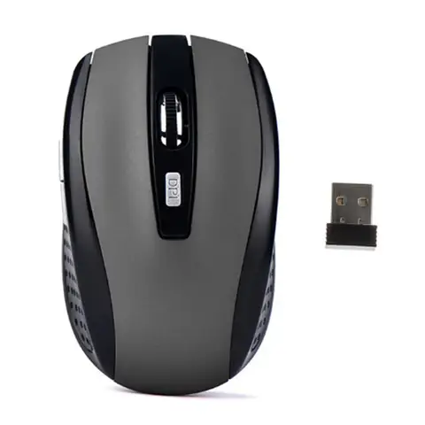 Bilashmart Wireless Mouse Silent Mouse 2.4G Portable Mobile Optical Office Mouse Adjustable DPI Levels for Notebook PC Laptop MacBook