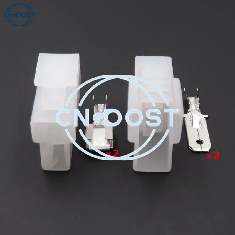 1 Set 2 Way Map Sensor AC Assembly Auto Wiring Plug Motorcycle Automobile Engine Connector