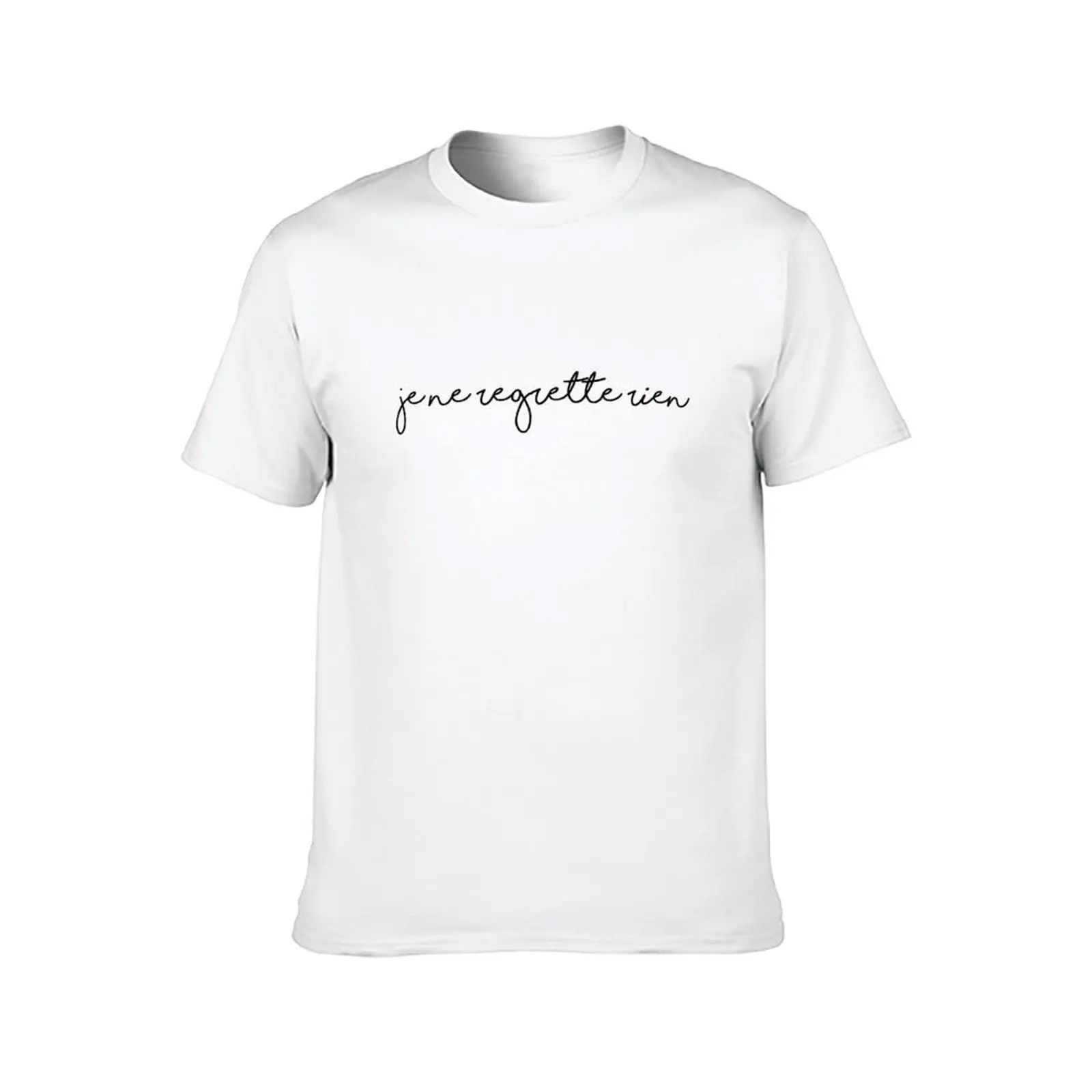 Je Ne Regrette Rien - I Regret Nothing T-Shirt rapper graphic tees funny gifts fashion shirts men t shirts