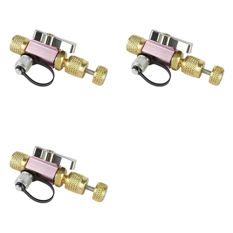 

B17B 3X Инструмент для удаления сердечника клапана с вакуумным рейтингом, раструб с внутренней резьбой 5/16 дюйма X 1/4-дюймовый штекерный раструб, совместимый с R410A