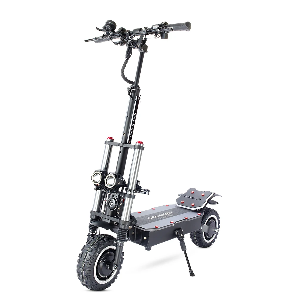 Electric Scooter 60V 6000W 38.4Ah 95KM/H Powerful E Scooter Off Road Tire Folding Adult Escooter Halo Knight T107Pro Scooter