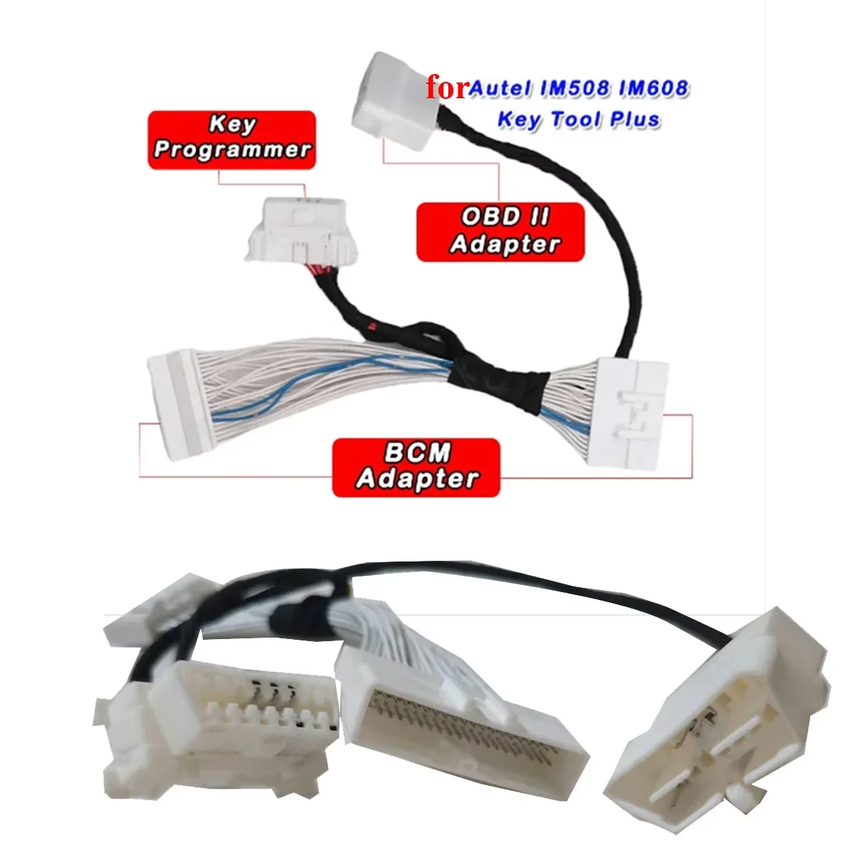 40PIN BCM Cable for Nissan 4A Smart Key Cable for Sylphy B18 Xtrail T33 Mitsubishi Fit for OBDSTAR for Autel IM508 IM608 K518