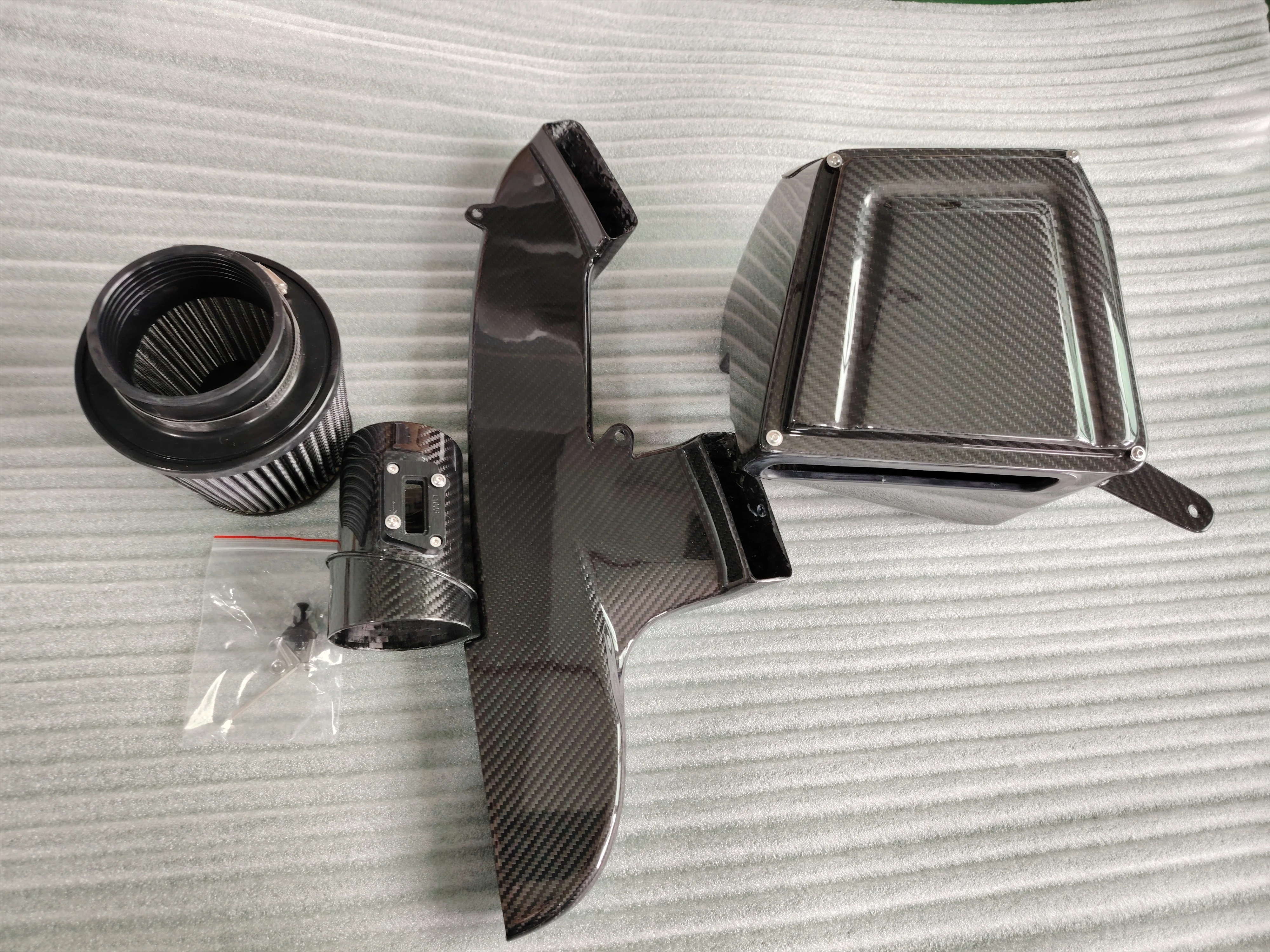 Mini GP3 2.0T Auto Parts 100% Dry Carbon Fiber Cold Air Intake System