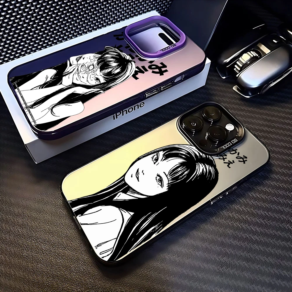 Manga Junji Ito Tomie Case for Samsung A73 A72 A55 A54 A53 A35 A34 A33 A32 A30 A24 A23 A22 A14 A05 4G 5G Matte Shockproof Cover