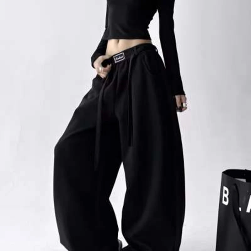 2026 Autumn Women’s Red Sweatpants Baggy Joggers Sports Dance Pants Harajuku Japanese 2000s Style Vintage Y2k Oversize Trousers 5 2026 Autumn Women's Red Sweatpants Baggy Joggers Sports Dance Pants Harajuku Japanese 2000s Style Vintage Y2k Oversize Trousers 5