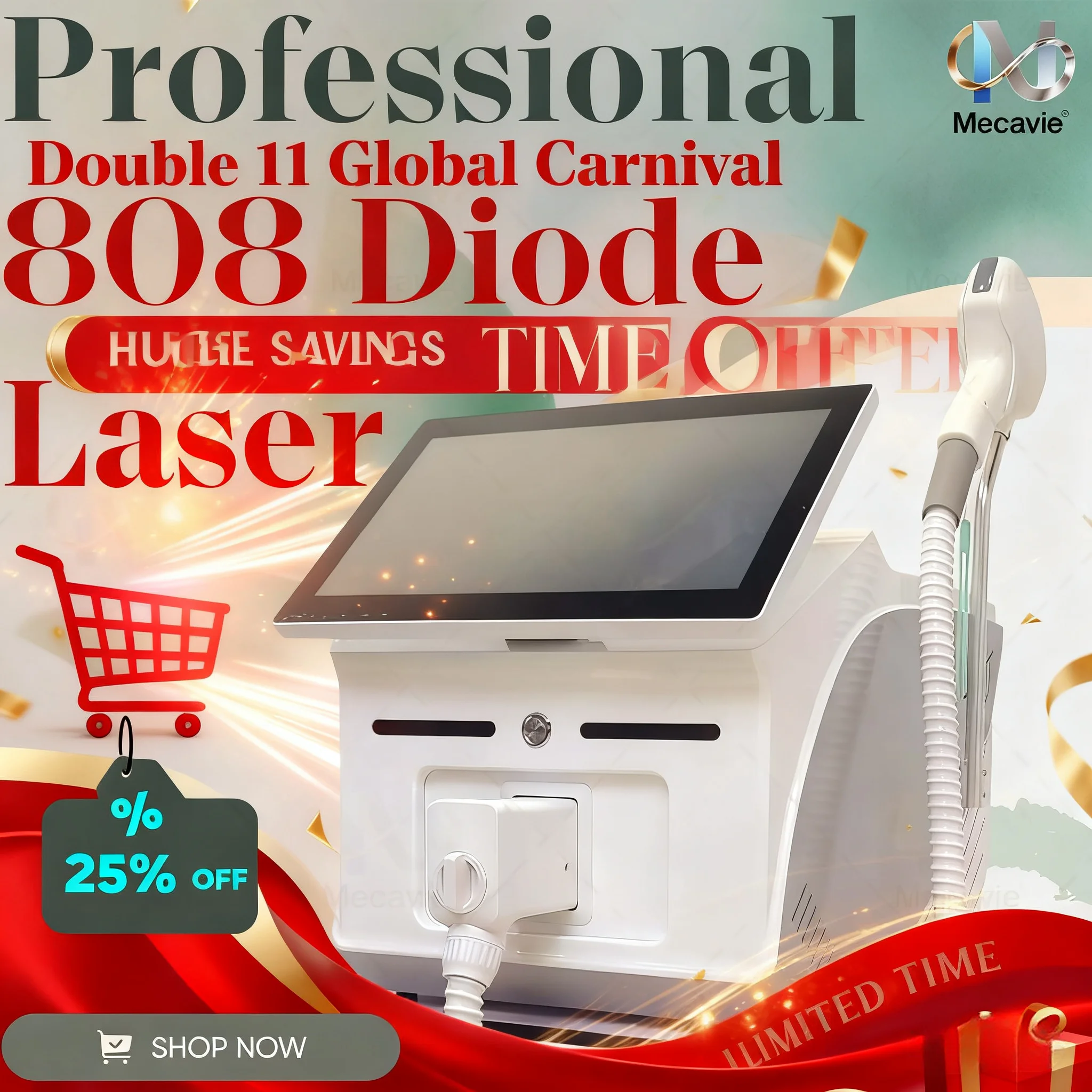 

Лазерный диодный аппарат для удаления волос 808 нм, 4 длины волны, 4000 Вт, для перманентного безболезненного удаления волос, оборудование для ухода за телом