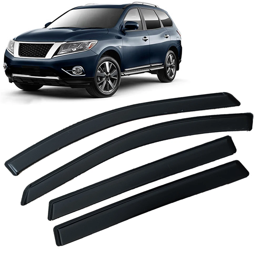 

Window Visor for Nissan Pathfinder R52 2013 2014 2015 2016 2017 2018 2019 2020 Wind Deflectors Rain Guards Door Visor Vent