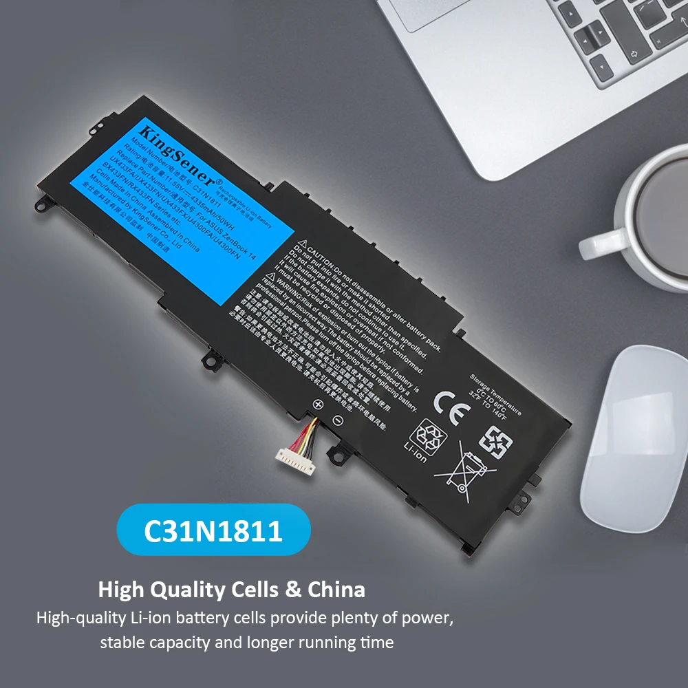 Kings ener c31n1811 laptop akku für asus bx433fn UX433FN-2S für zenbook 14 ux433f UX433FA-A5046R 0b200-03080000 4335mah