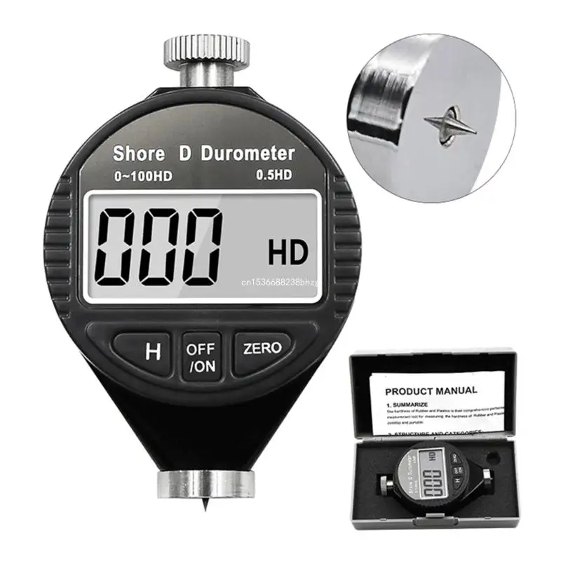 High Accuracy Portable HA HC Digital Display Tire Durometer Sclerometer Rubber Hardness Tester Meter Gauge Paragraph Dropship