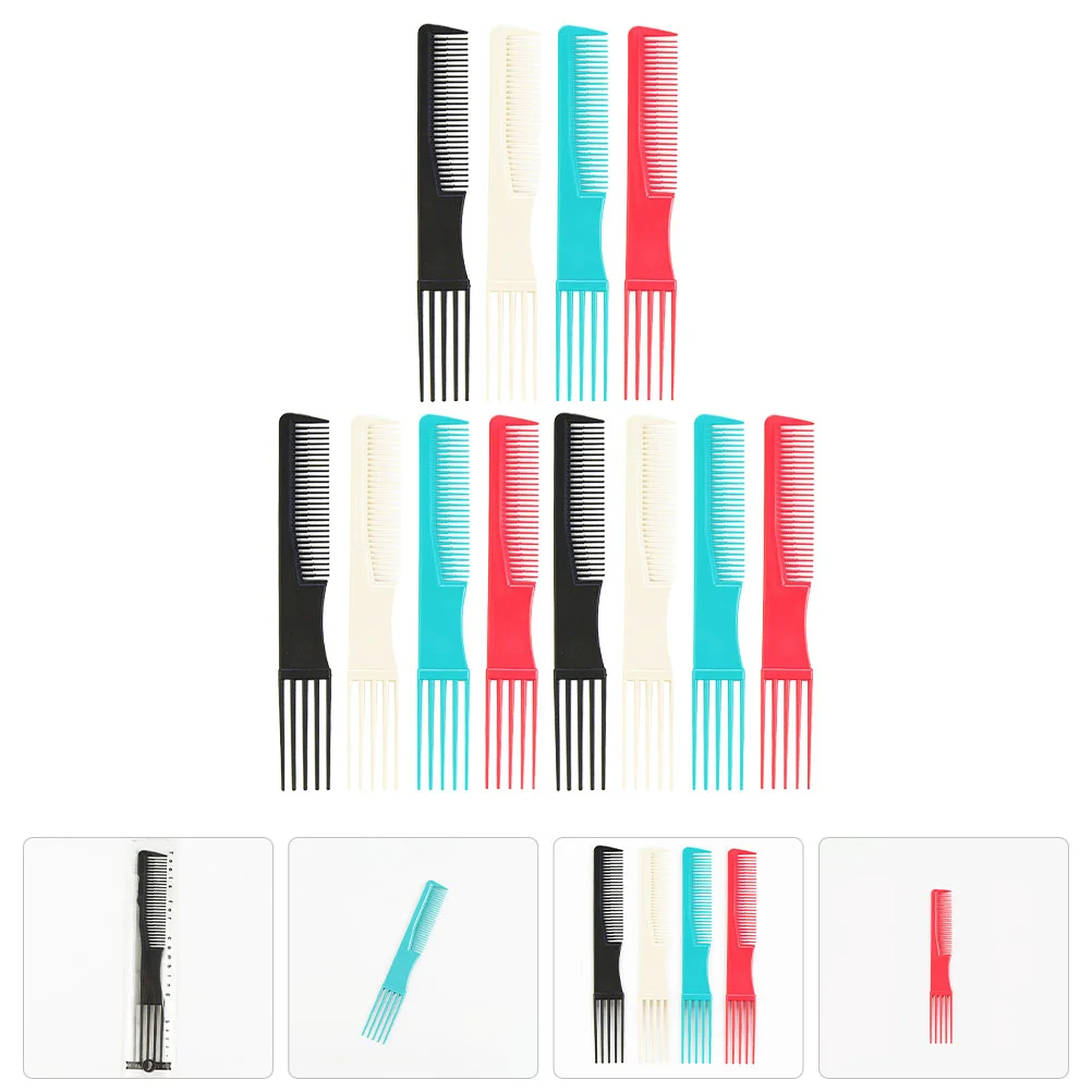 

Five-Fork Hairdressing Comb Salon Combs Tool Barber Hairbrushes Hairstyling Wide Teeth Men