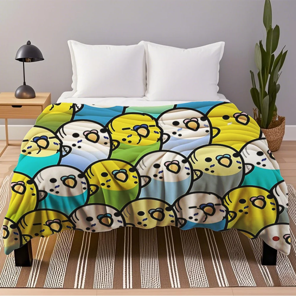 

Flannel Geometric Pattern Blankets Doooooooooooooooooooooom Bedspread Quilted Bed Runner Moisture-Wicking Blanket Perfect