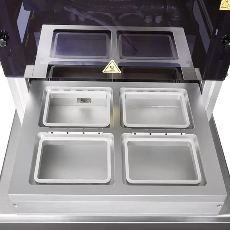 YH-280 Машина для запечатывания азота с вертикальным воздушным потоком, упаковочная машина для пищевого риса