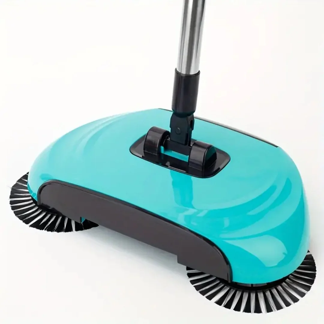 3 In 1 Multifunctional Hand Push Sweeper, Vacuum Cleaner, Hand Push Sweeping And Moping Machine, With 1/2/5/10 Cloth, Cleaning