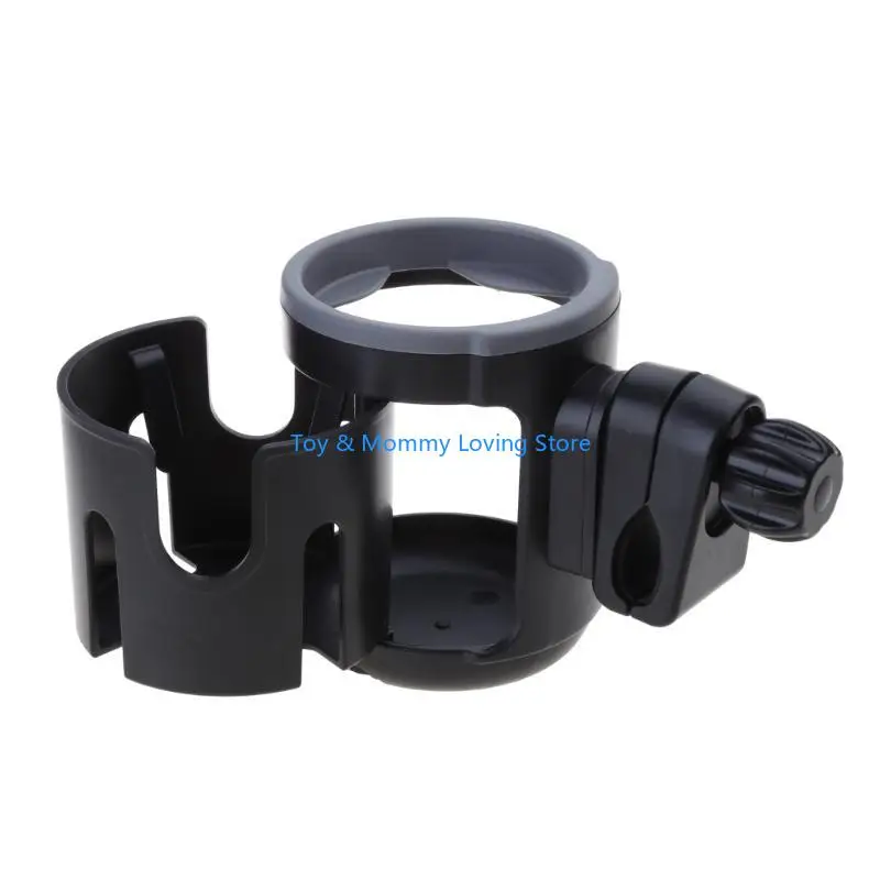 حامل أكواب عالمي لعربة الأطفال Y1QF عالي الأداء 2 في 1 حامل أكواب لعربة الأطفال