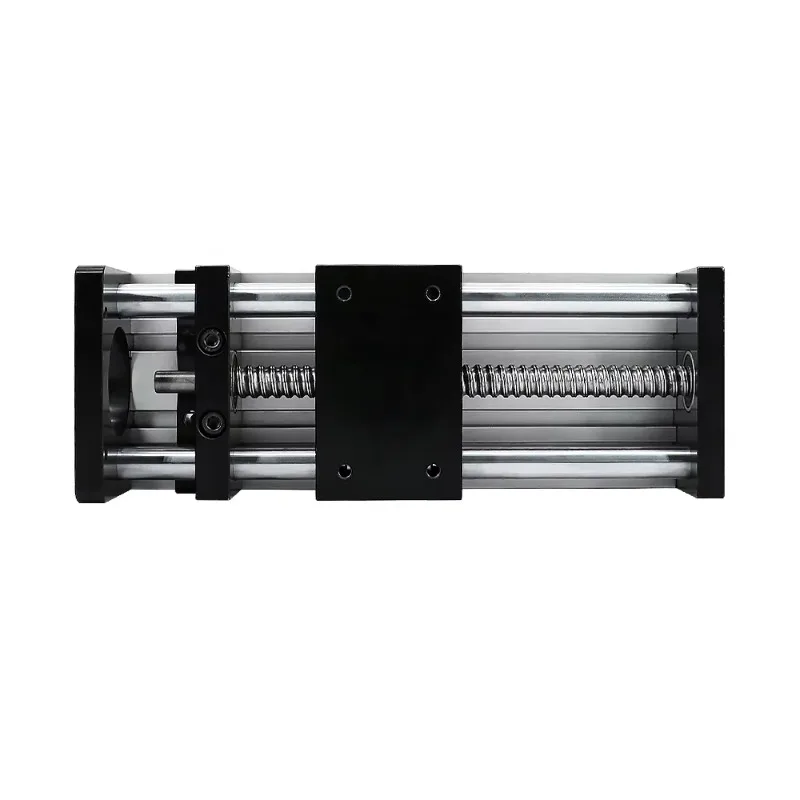 Módulo de guía lineal Mesa Deslizante Eje Z Viaje de escenario 50-500 mm Carril de 12 mm Actuador lineal de tornillo de bola SFU1204 para Cnc