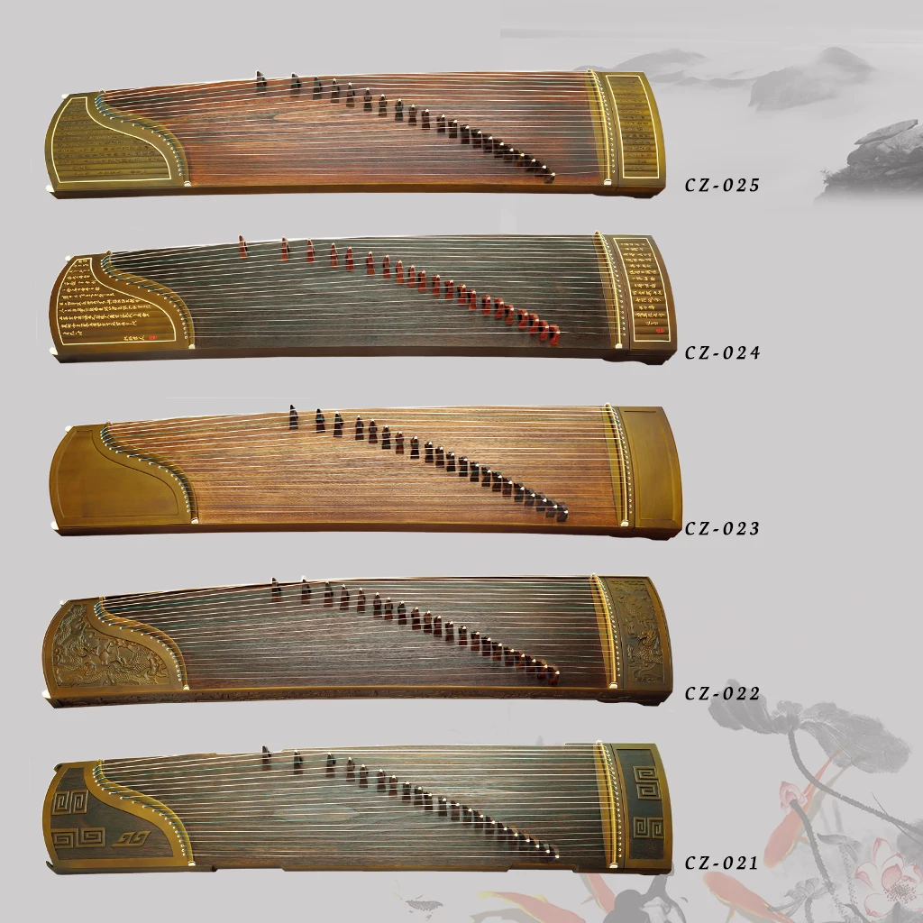 

Aged Nanmu Guzheng Chinese Zither Koto Harp Smooth Touch Feeling And Good Sound With Full Accessories From China Yangzhou