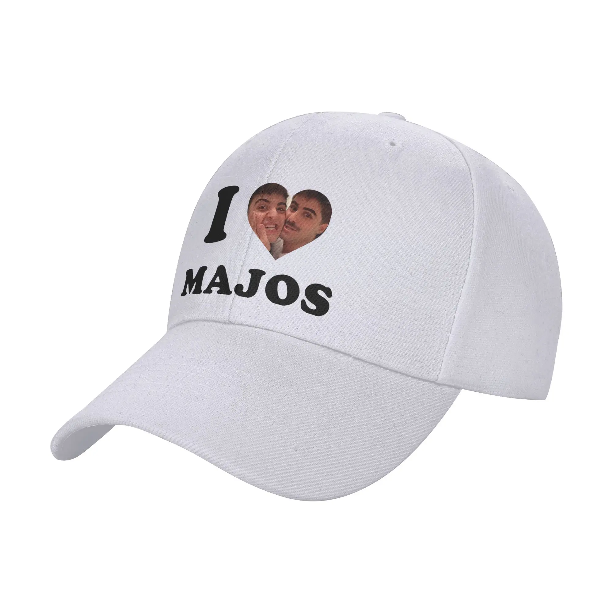 I love majos OT 2023 Trendy Baseball Cap Basketball Match Polyester Peaked Cap
