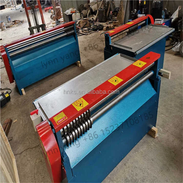 PVC EVA Conveyor Belt Felt Latex Rubber Strip Cutting Machine Rubber Foam Cutter Slitting Machine