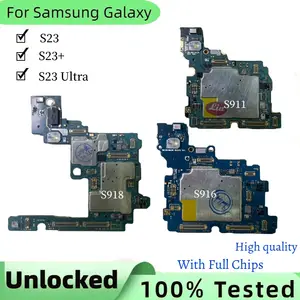 Bilashmart Test Samsung Galaxy S23 Plus S911U S911B S916B S916U Unlocked Motherboard S23 Ultra S918U S918B Chip Logic/Main Board