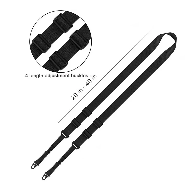 Tactical Two Point Rifle Sling Ak Gun Sling Police Accessories Shooting Gun Accessories Military Equipment Nylon Gun Rope Gear image 6