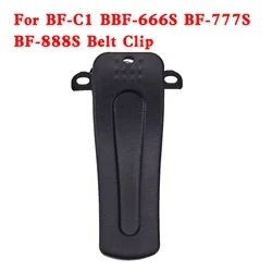 Belt Clip for Retevis H777 for BaoFeng BF-666S 777S BF-888S 2-Way Radio PVC Walkie-talkie Back Clamp Interphone Accessories