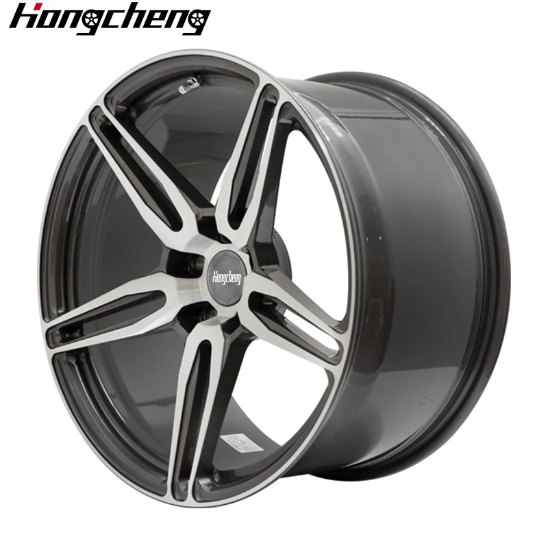 Forged Car Rims 5x114.3 5x112 22x9.5 22x10 Inch Rims 6x139.7 Gloss Black 5 Spokes Alloy Wheels for Porsche