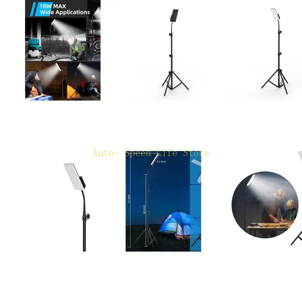 

02DA Светодиодный рабочий светильник Торшер Напольная лампа Уличный светильник для кемпинга Многофункциональное офисное торшеры