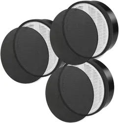 3 Pack Replacement Air Purifier Filter Compatible with Levoit LV-H132,LV-H13-RF Air Purifier Filter Hepa Carbon Cotton