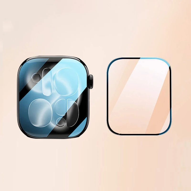 애플워치 44mm 45mm 40mm 41mm 49mm 42 38mm 곡면 스크린 보호필름 iwatch 시리즈 8 7 SE 9 울트라 10 42/46MM 썸네일 7
