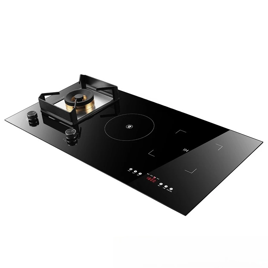 Large size natural gas stove ceramic gas integrated liquefied  three-eye stove gas stove