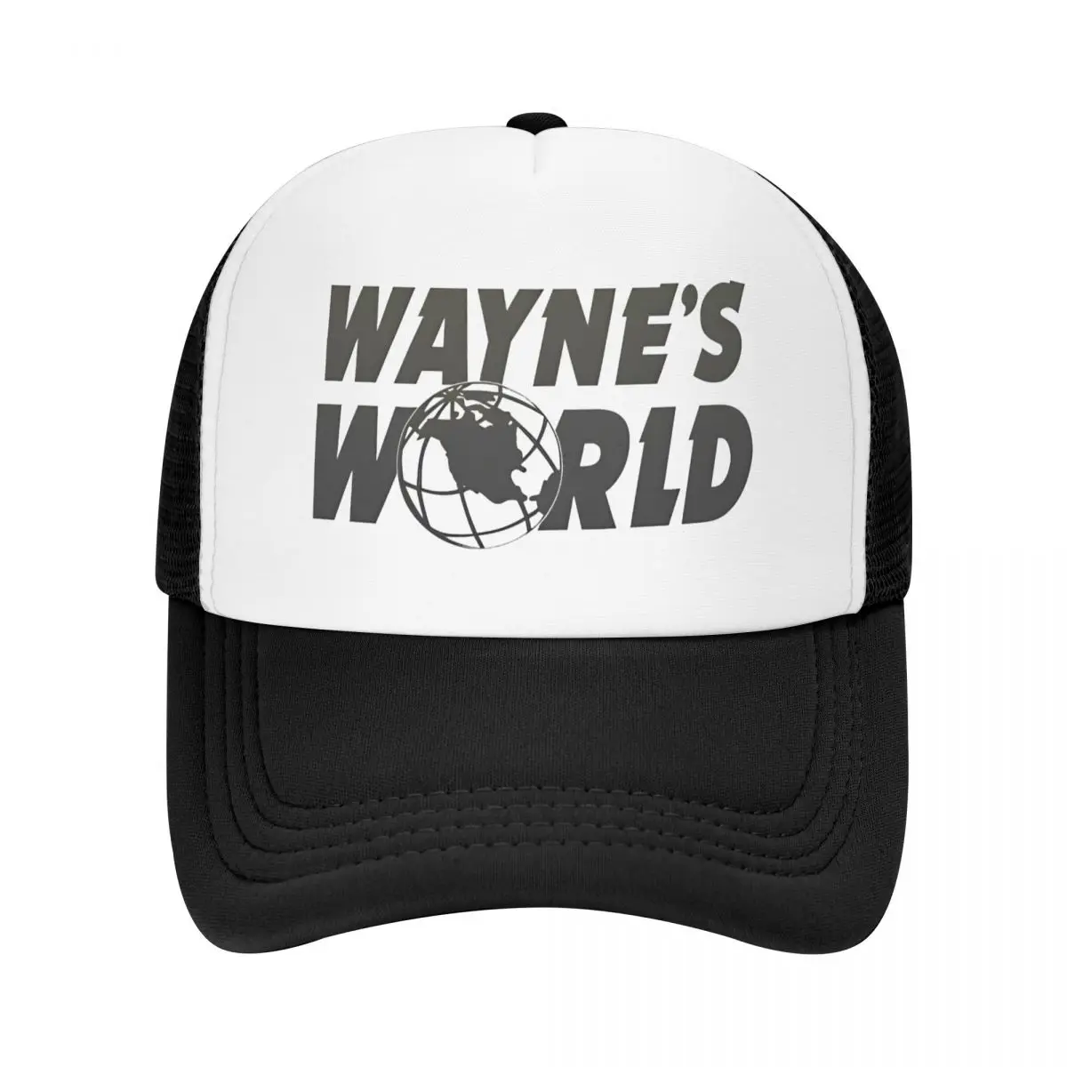 

Wayne's World Comedy Movie Trucker Cap Adult Fashion Dad Hat Trucker Hat Breathable Polyester Mesh Baseball Caps Summer