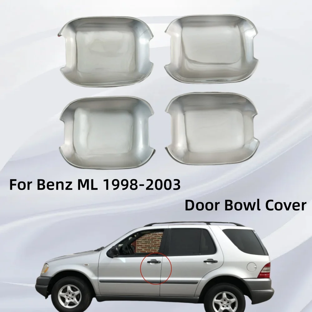 

For Benz ML w163 1998 1999 2000 2001 2002 2003 ABS plastic Door Bowl Cover Car Accessories Exterior Components Decorate