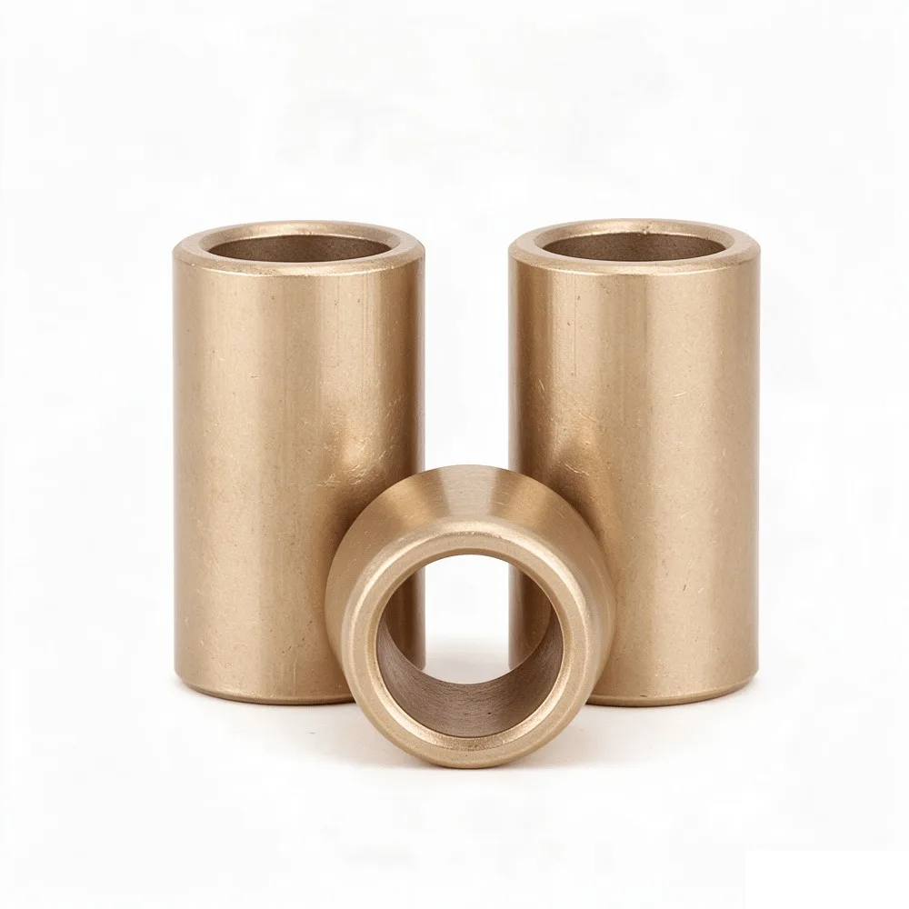 2-10Pcs Brass Bushing Powder Metallurgy Oil Bearing, M3 M4 M5 M6 M8 Copper Sleeve Wear Resistant Guide Shaft Gasket