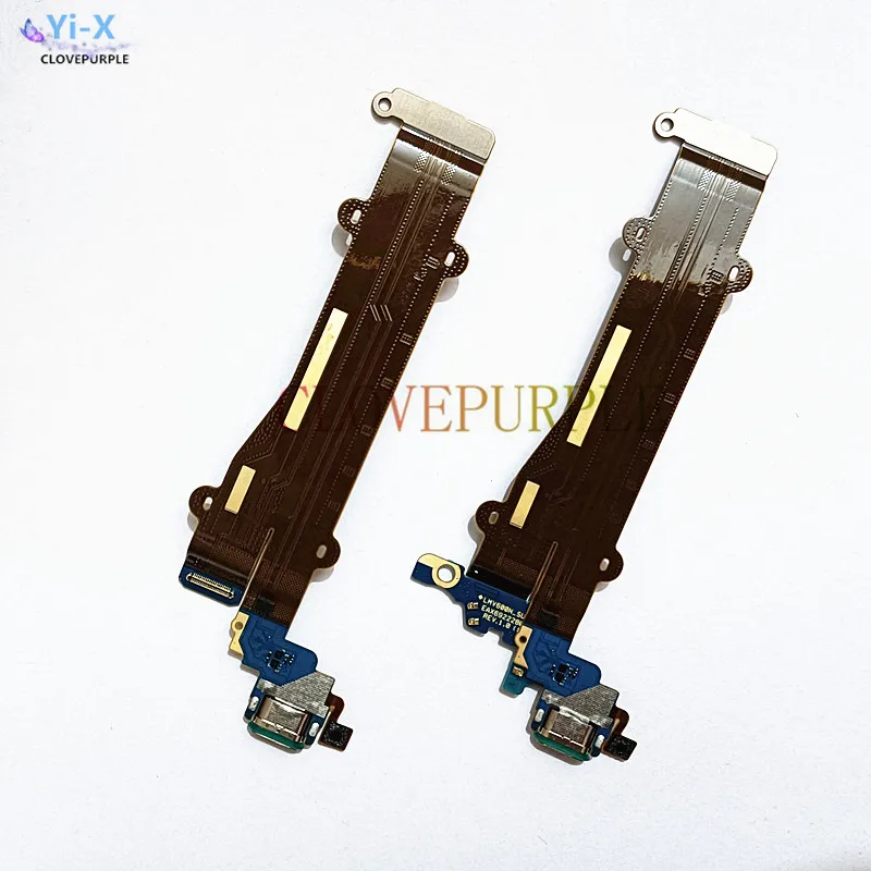 1Pcs Charging Connector Dock Board Mic Microphone USB Charger Port Flex Cable For LG V600 V60 ThinQ 5G LM-V600