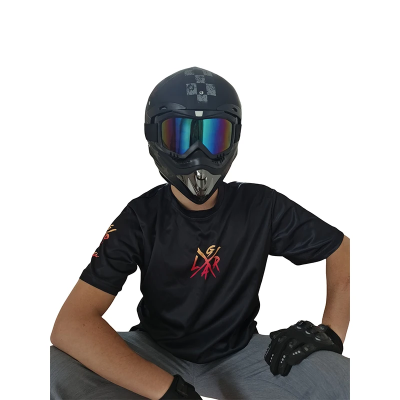 2024 Motocross Enduro lrga jersey, DH downhill mountain biking jersey, men\'s mtb cycling short-sleeved jersey