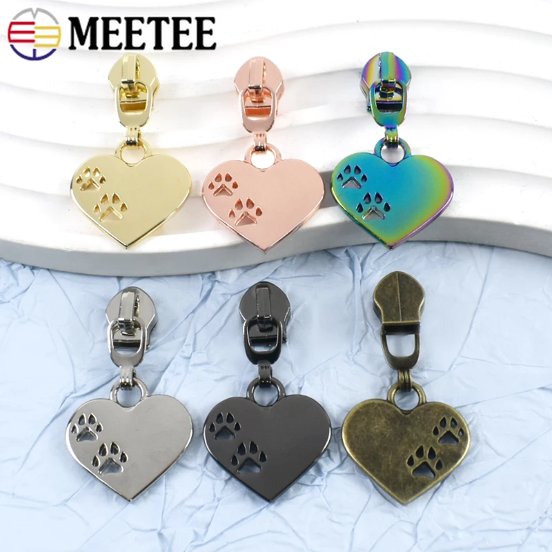 

5-20Pcs 5# Zipper Sliders for Nylon Zippers Jacket Coat Handbag Replace Zip Pull Head Garment Zips Repair Kit DIY Accessories