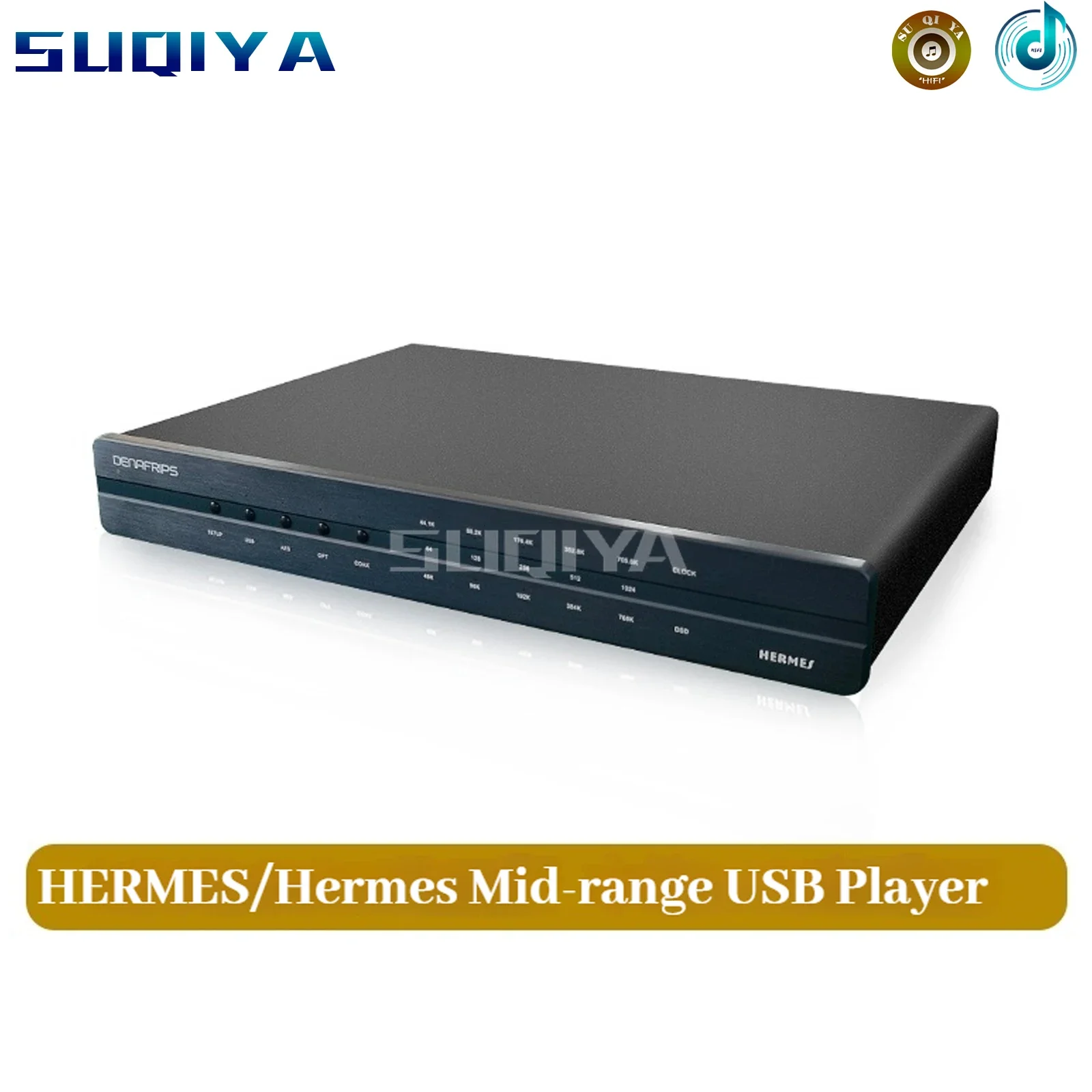 

SUQIYA-HERMES12th HiFi Digital Player Interface Supports External and Optical Input