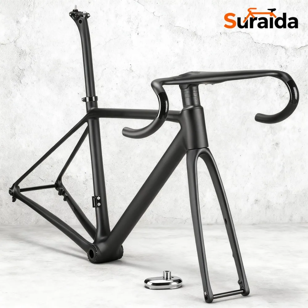 

Suraida 2026 T1200 Custom Carbon Road Frame Painting T47 thread Lightweight Carbon Bicycle Road Frameset Internal Cable Routing