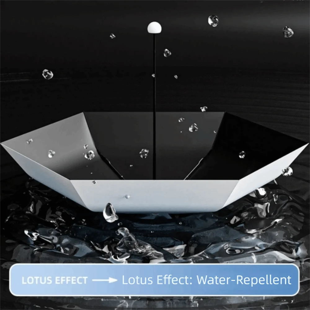 

Зонт от дождя с градиентным цветом и карманом для хранения, ультралегкий, с защитой от ультрафиолета, двойного назначения, ветроустойчивый, солнцезащитный зонт-тент