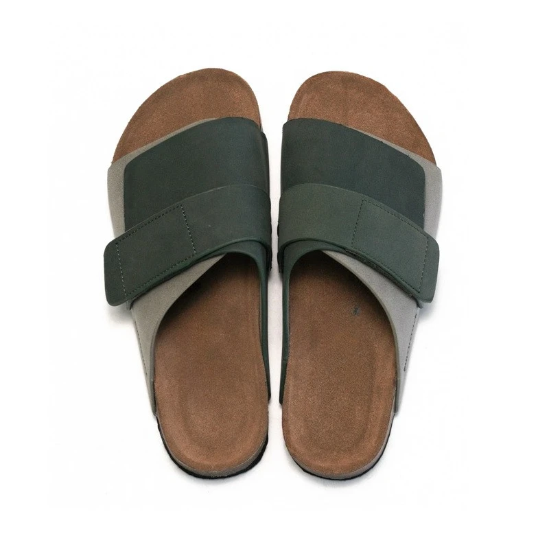 

Autumn and summer men's cork slippers, men's beach student cool slippers