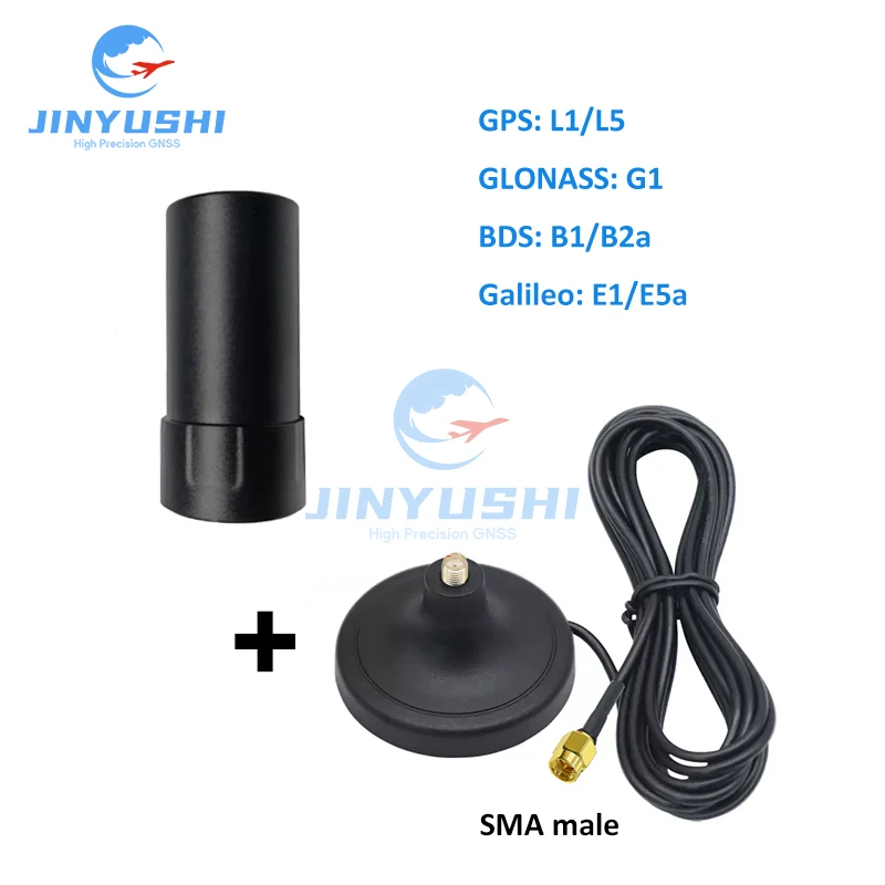 Módulo GNSS de posicionamiento de seguimiento RTK de nivel centímetro multisistema de doble frecuencia, Estación Base UM626N GPS L1 L5, salida en bruto de 10Hz